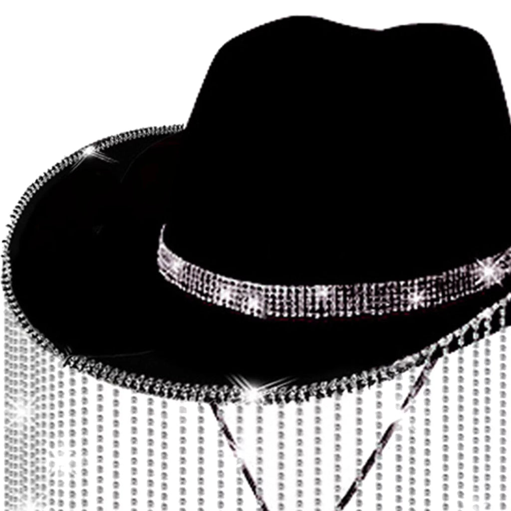 Street Hat Beach Unisex Strap Hat Men Segolike for Festivals Chin Cowgirl Camping Backpacking Black Hat Lightweight Sun Sun with Sunhat Cowboy Protection
