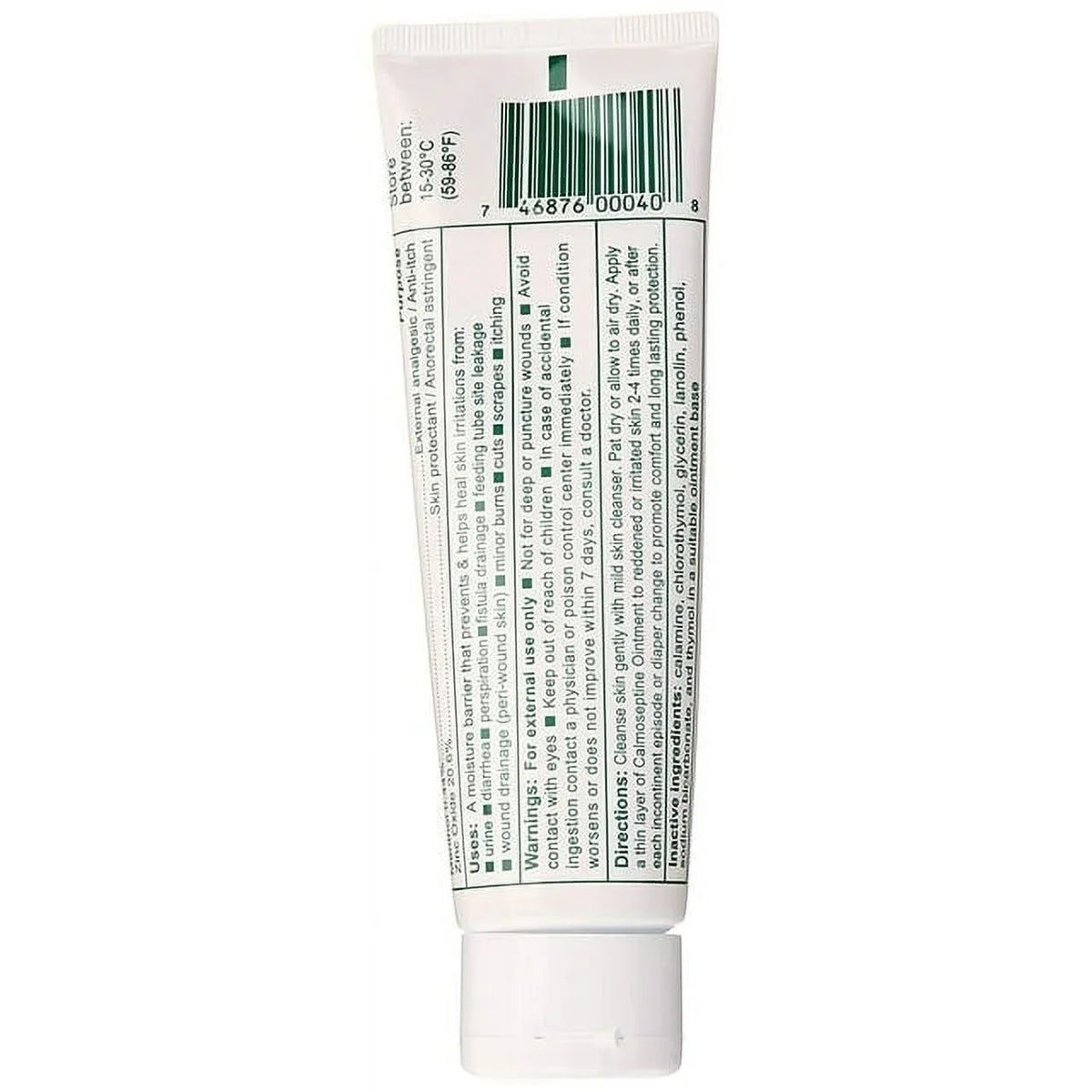 4) Protectant oz. (Set Tube Skin 4 Ointment of Calmoseptine
