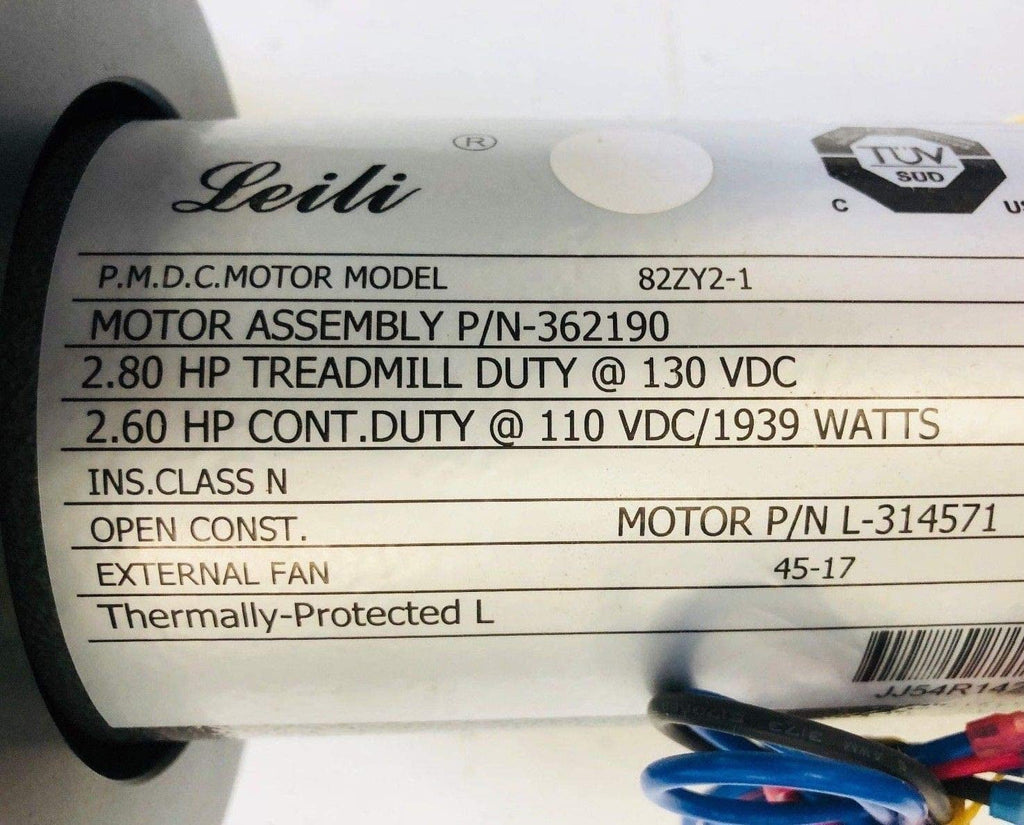 Works Motor NordicTrack Fitness, Drive 356334 Icon Health & Treadmill Inc. DC 82ZY2-1 L-314571 362190 with Proform 405622