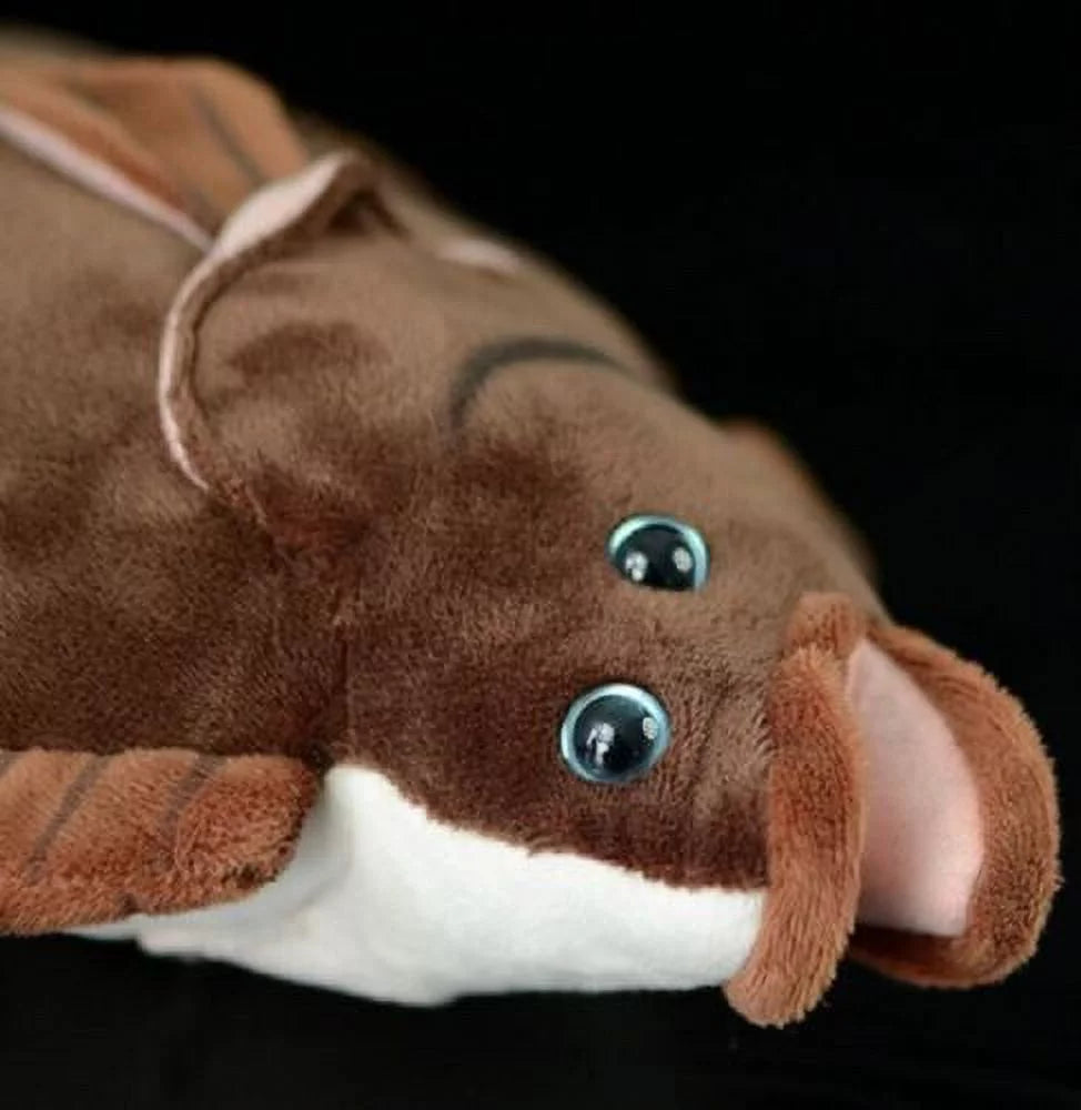 Plush Gift Fish Kids Toy Doll Stuffed Brown Sea Soft Ocean 40cm Animal Flounder