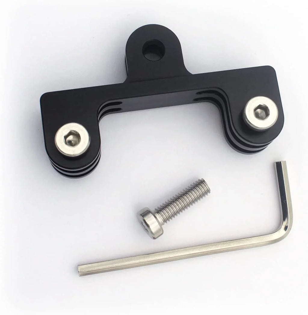 Osmo Black,Hero for Aluminum GoPro 10/9/8/7/(2018)/6/5/4 3+,DJI Twin Mount Hero Dual Action,AKASO/Campark/YI Adapter