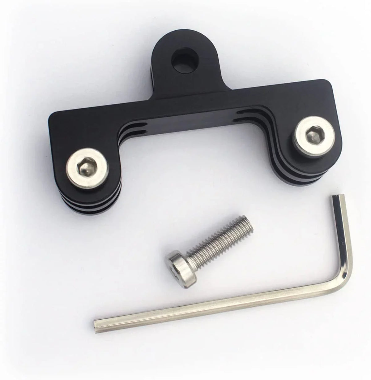 Osmo Black,Hero for Aluminum GoPro 10/9/8/7/(2018)/6/5/4 3+,DJI Twin Mount Hero Dual Action,AKASO/Campark/YI Adapter