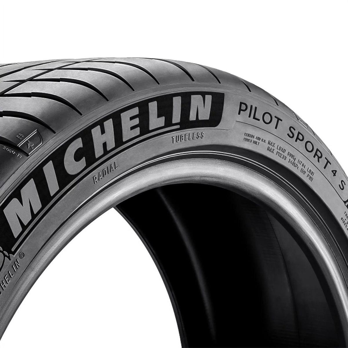 Performance Tire Pilot (99Y) Sport Michelin 255/40ZR18 4S XL Passenger