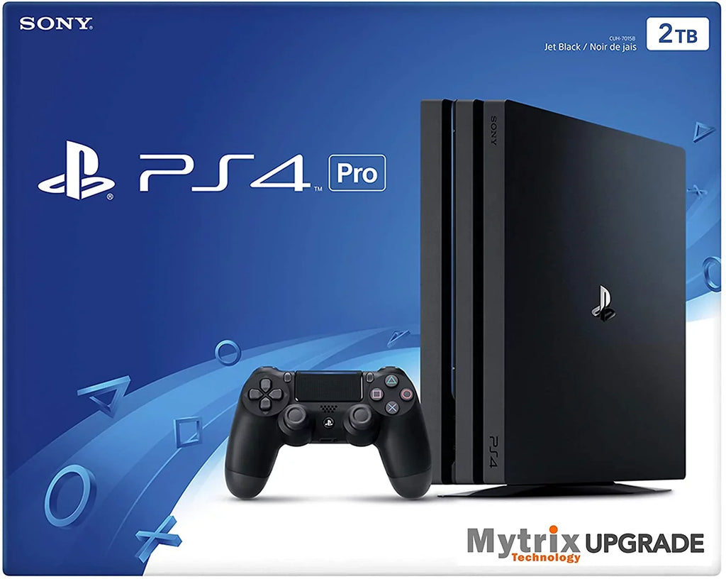Wireless Mytrix PS4 Controller Playstation 4 DualShock with Enhanced Pro Pro 2TB Console 4 Bundle, Mytrix by