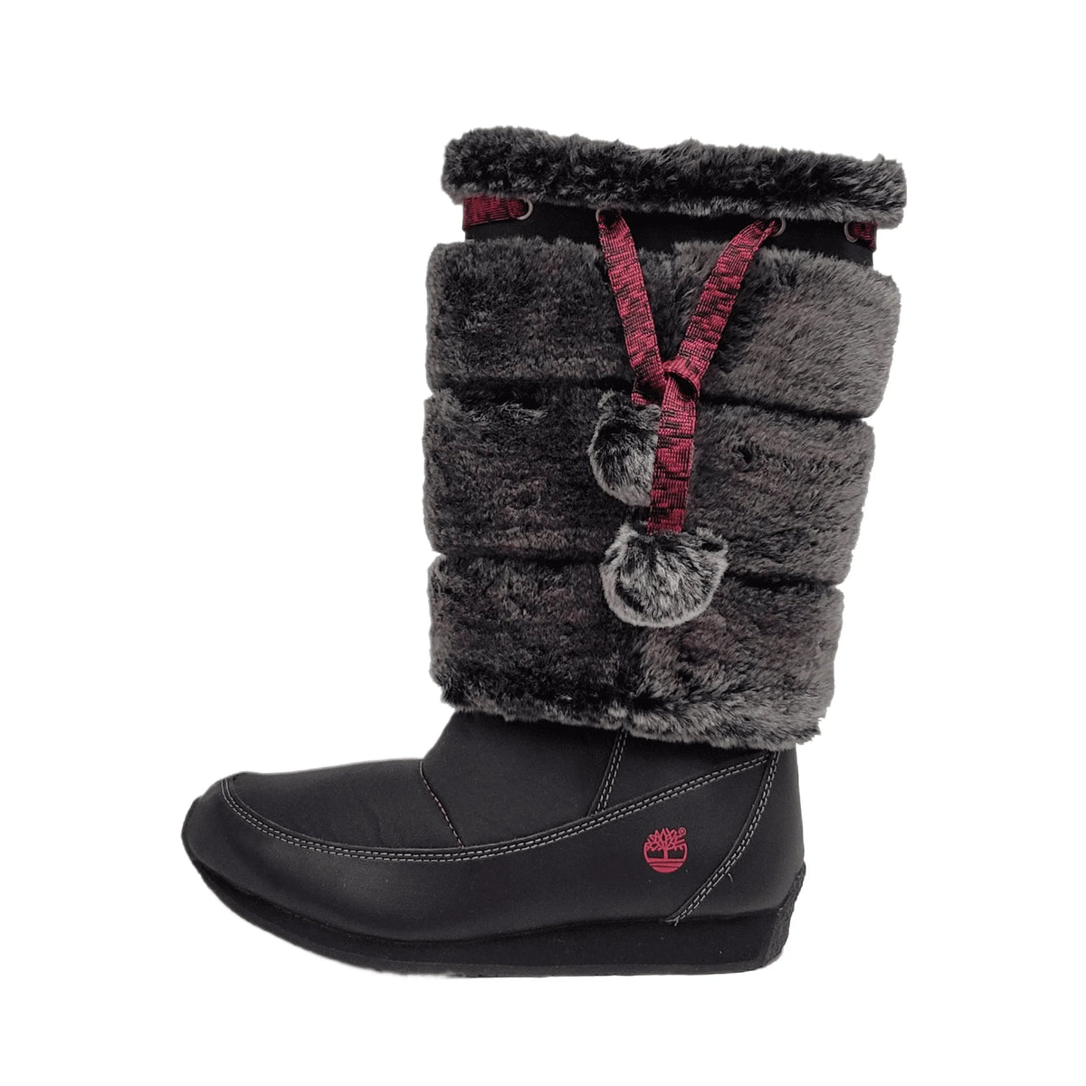 Black 59794 1.5 Youth Fur Medium Tall Preschool Winterberry size Boot Timberland US