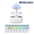 CJC Colors Desk Drop Mist, Humidifier LED Water Rain Oil Fountain 7 450ml Relax Bedside Sleep Light, Cloud Aromatherapy Essential Diffuser