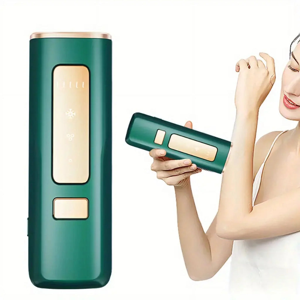 Long-Lasting for Result in Reducing Hair Face, Remover, Safe Green Hair Laser for Painless Laser Removal, Nearly Body Growth VQJTCVLY Hair Flawless & Painless, Removal, Facial Hair