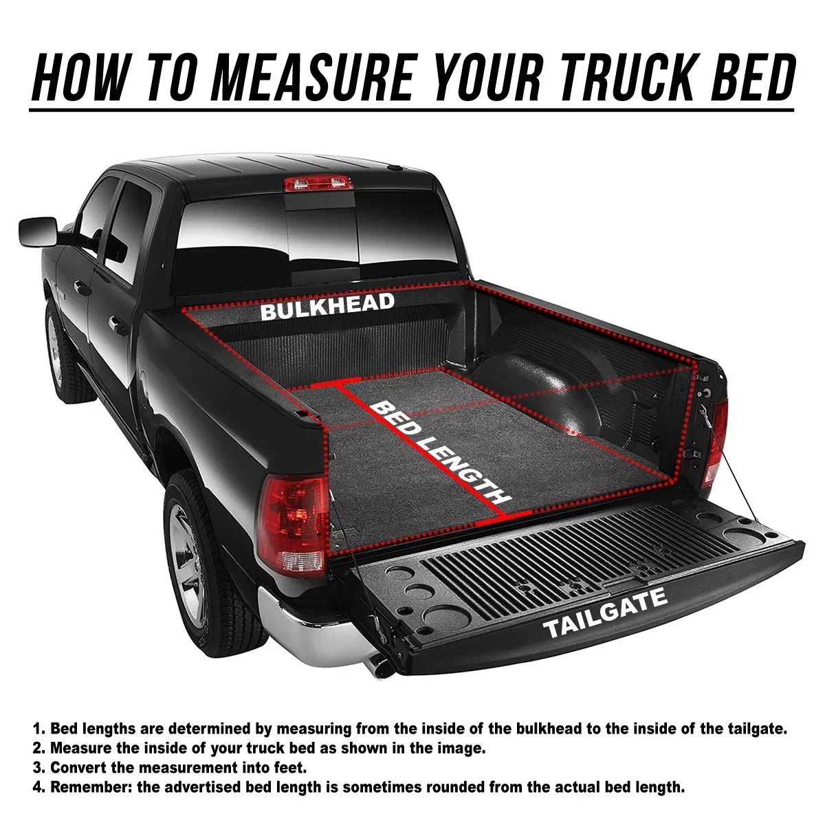 2012 to 07 TTC-TRISOFT-042 Soft 08 Trunk 11 DNA 10 Tonneau Chevy Tri-Fold 5'3" Fleetside Motoring Cover Adjustable Colorado 06 GMC For 05 09 Canyon 2004 Bed