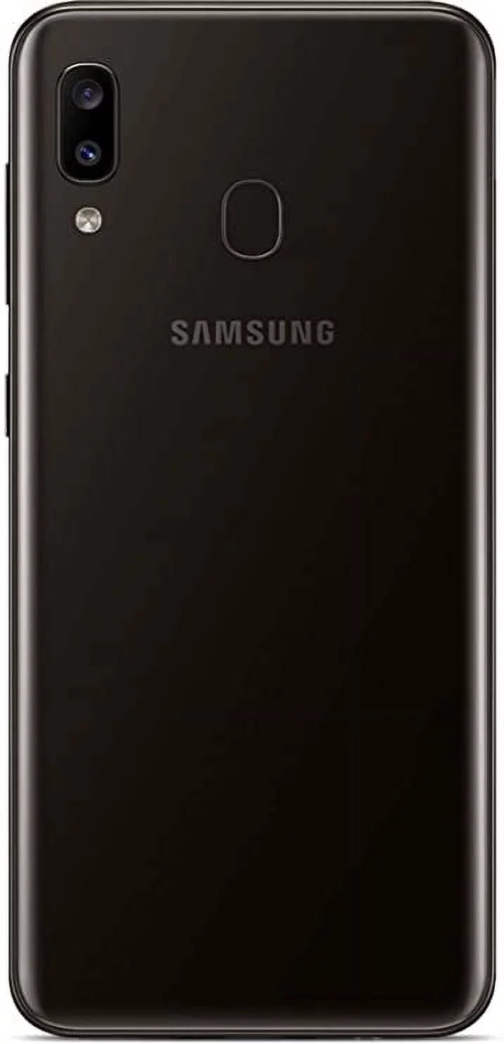 32GB (Refurbished) Only) Restored Galaxy (T-Mobile A205U Samsung Black Smartphone A20