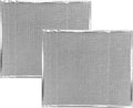 Pack Aluminum Nordyne Pre-Filters For 917763 2 HVAC Replacement Screen Furnace