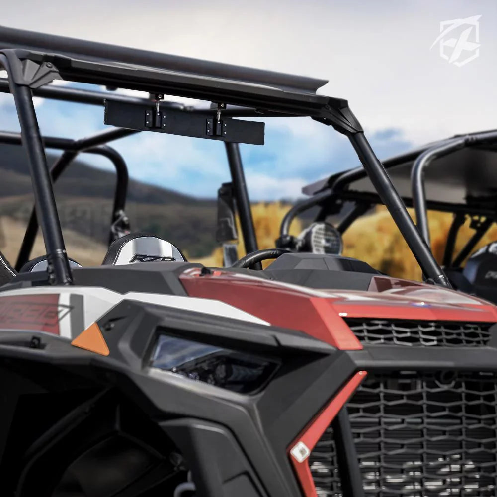 Wide-angle Adjustable for Mirror 900 17.5" XP RZR 1000 UTV 800 Center View Xprite Rear mirror Polaris Aluminum
