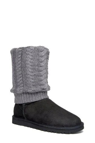 Tularosa Women's Winter UGG584 3178 Black/Gray (5) Route Boots Detachable UGG