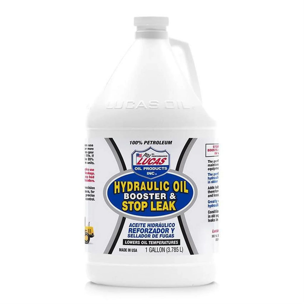 Case/4 1 Gallon, Leak, Oil Lucas Booster/Stop 10018 Oil Hydraulic
