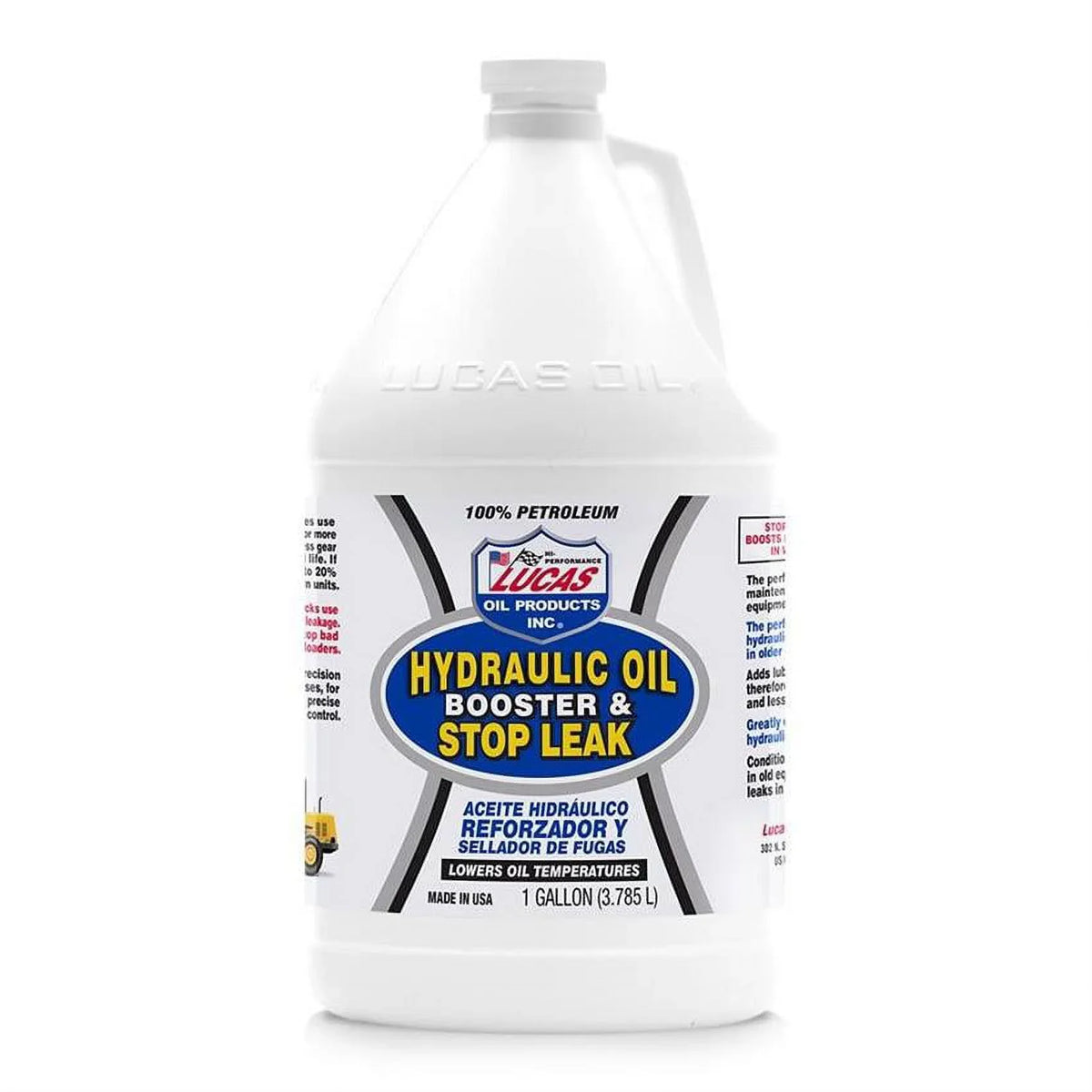 Case/4 1 Gallon, Leak, Oil Lucas Booster/Stop 10018 Oil Hydraulic