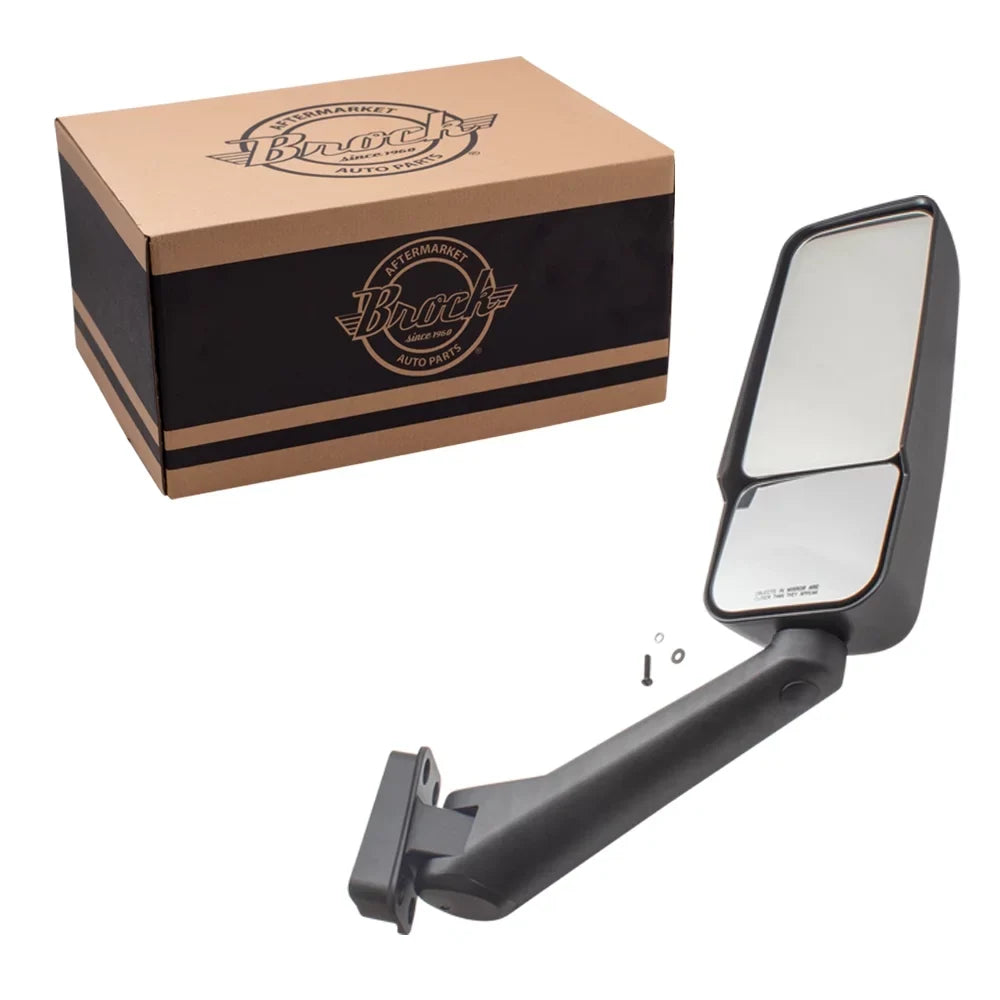 View Door 25886101 Truck Passenger Mirror Compatible 2003-2009 with Topkick Manual Brock Side Kodiak Replacement