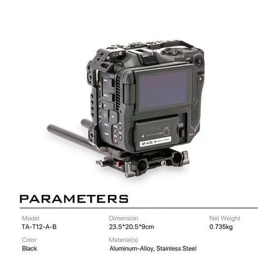 C70, for Tiltaing Canon Black Lightweight Camera Cage Kit