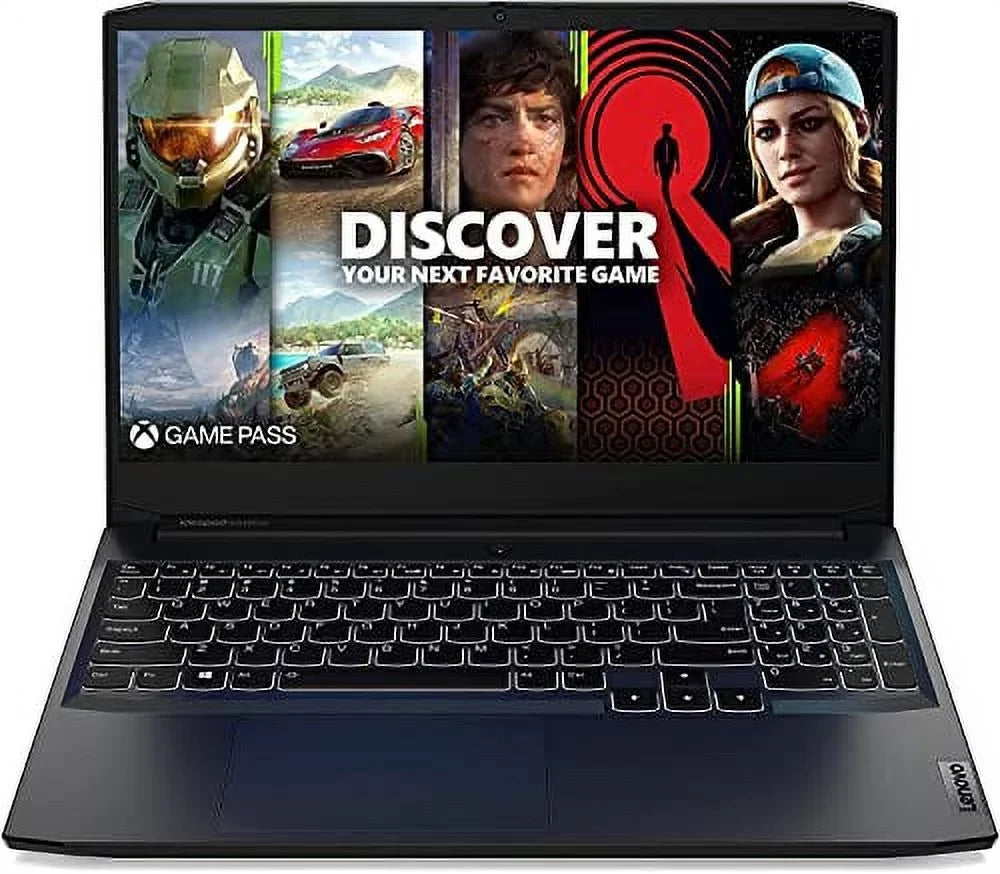 Gaming RTX 120Hz WiFi, Bluetooth, 15.6" Ti SSD, 11, Backlit 1TB 8GB 3 Gaming GDDR6, Shadow FHD Lenovo AMD Keyboard, 3050 4GB IdeaPad Black Windows 5-5600H, Ryzen Webcam, RAM Laptop,