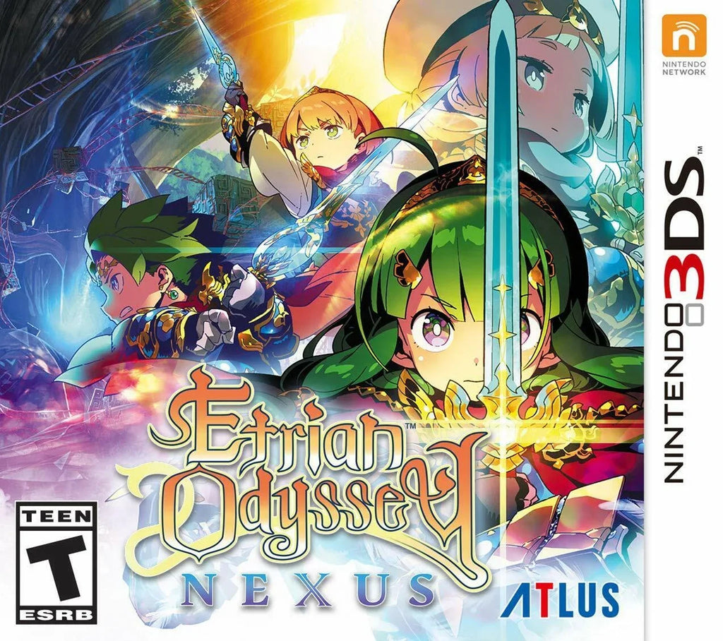 Odyssey NEW Nintendo Nexus - Edition 3DS Art Launch Etrian RPG - [2DS Book]