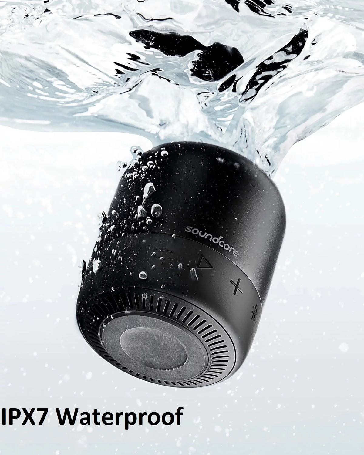 | by 2 A3107Z11 Anker- Playtime IPX7 15-Hour Soundcore | Speaker | Mini | Portable Black Waterproof