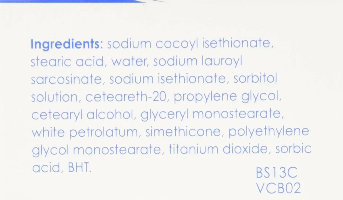 Cleansing For Pack Of Skin, 4. Oz Vanicream Bar Sensitive 3.9