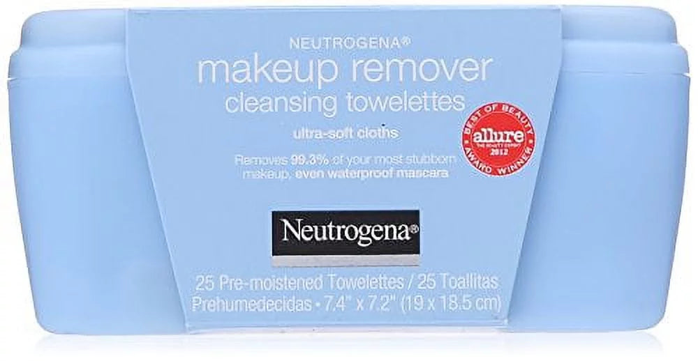 Towelettes Count Pack Cleansing Remover Makeup Neutrogena 25 2 - Each