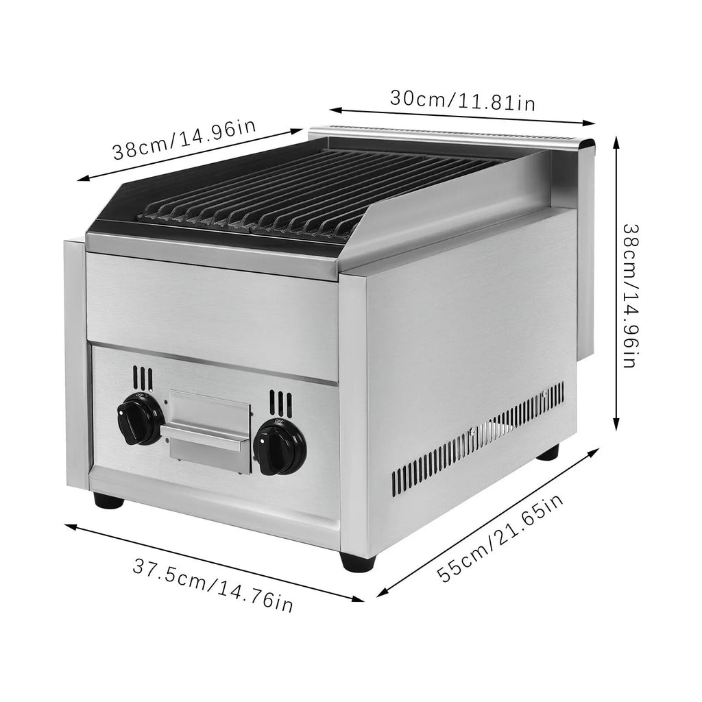 Steel Gas FY-977 Grill Propane Intdoor Outdoor/ Stainless Liquid Grills Built-in