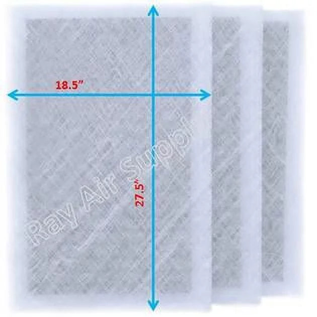 20x30 Compatible SUPPLY with Air Air WHITE Cleaner 20x30 (3 RAYAIR Refills Filter Ranger Pads Pack) Replacement