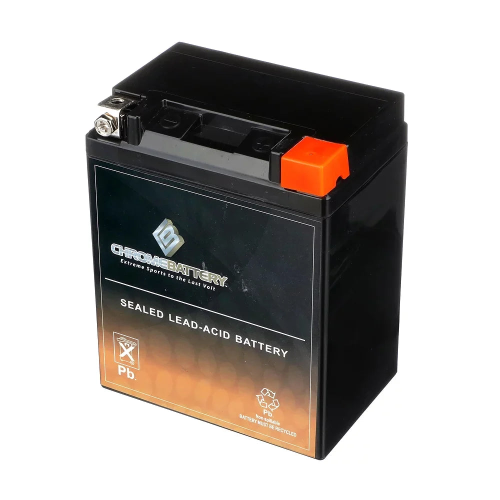 Motorcycle 75-'83 For Yamaha Battery Ytx14Ahl-Bs Chrome Xs650 650Cc Battery