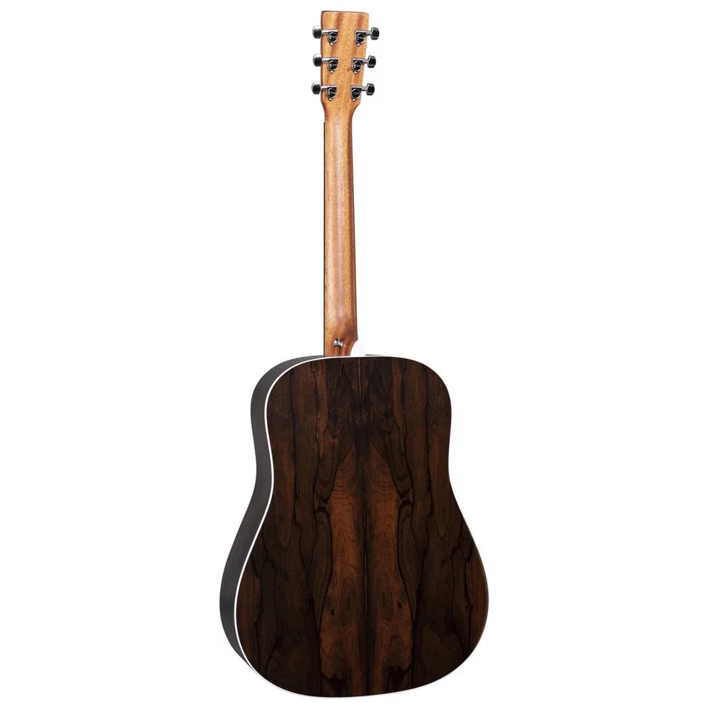 Dreadnought Natural Acoustic-Electric Martin Guitar Ziricote D-13E