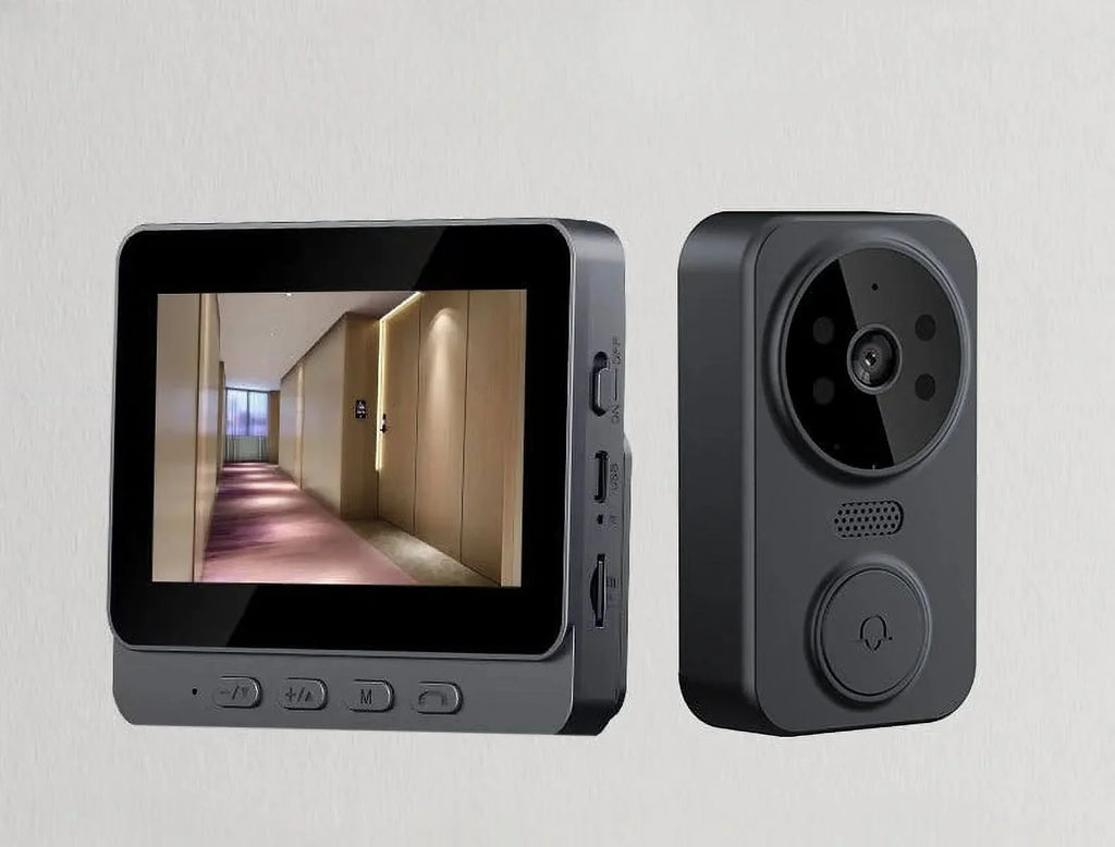 smart doorbell 2.4G two-way life home 4.3-inch M12 doorbell intercom video wireless monitoring video