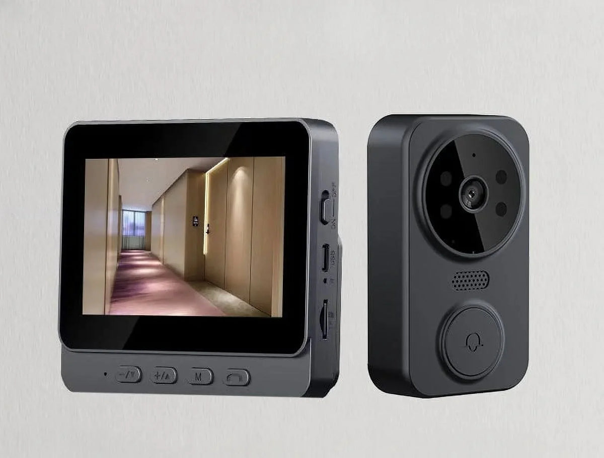 smart doorbell 2.4G two-way life home 4.3-inch M12 doorbell intercom video wireless monitoring video