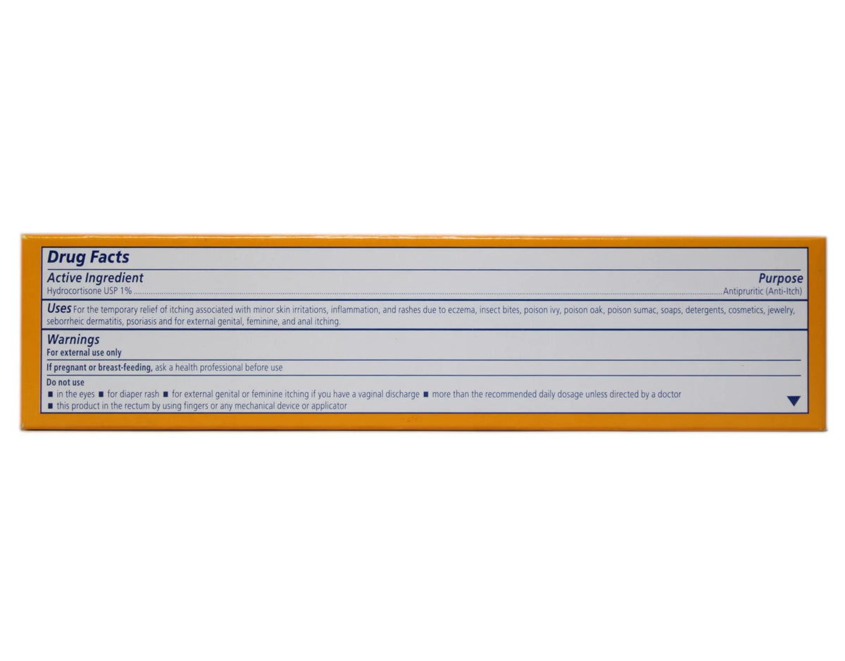 '- 1 - Each Case - Item tube Relief oz. 1139-CS Number Strength Cream / Itch 1% 72