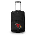 Carry-On Suitcase Rolling Cardinals Arizona Black Softside MOJO 21"