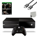 One With AXTION Xbox Game Bundle Kombat HDMI Gaming BOLT Black 500GB Original Cable Console Used Mortal Microsoft X