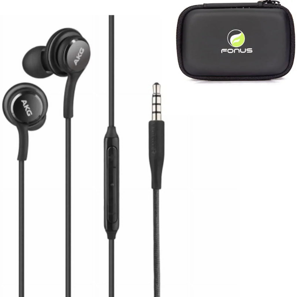 Authentic Earphones A6 Earbuds with Convoy Alpha Case Samsung Headphones AKG Galaxy for A5, Mega 6.3, P9Q 4