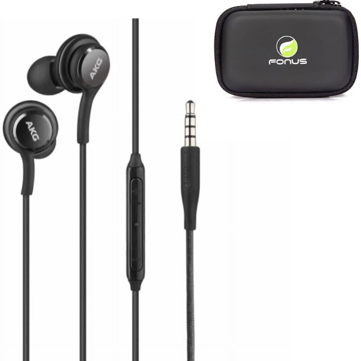 Authentic Earphones A6 Earbuds with Convoy Alpha Case Samsung Headphones AKG Galaxy for A5, Mega 6.3, P9Q 4