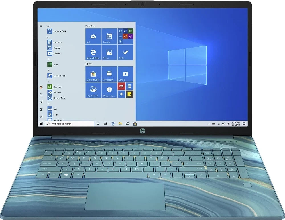 Pentium Graphics Gold - - - 17CN0036DSREF Home Intel 512GB 8GB Underwater Windows (Refurbished) HP RAM Teal 7505 HD+ 17.3" - - Notebook 11 - - Intel UHD SSD Restored