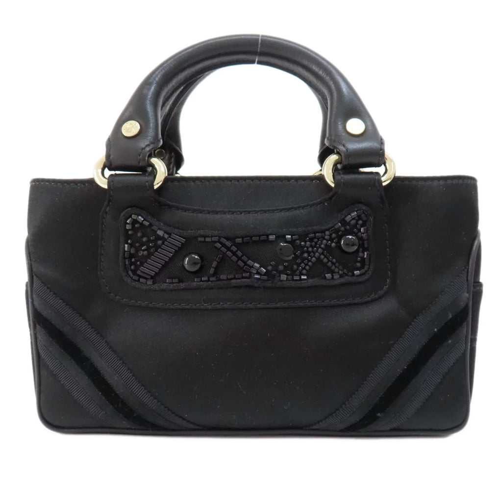 Celine satin CELINE Pre-Owned (Good) ladies handbag bag boogie