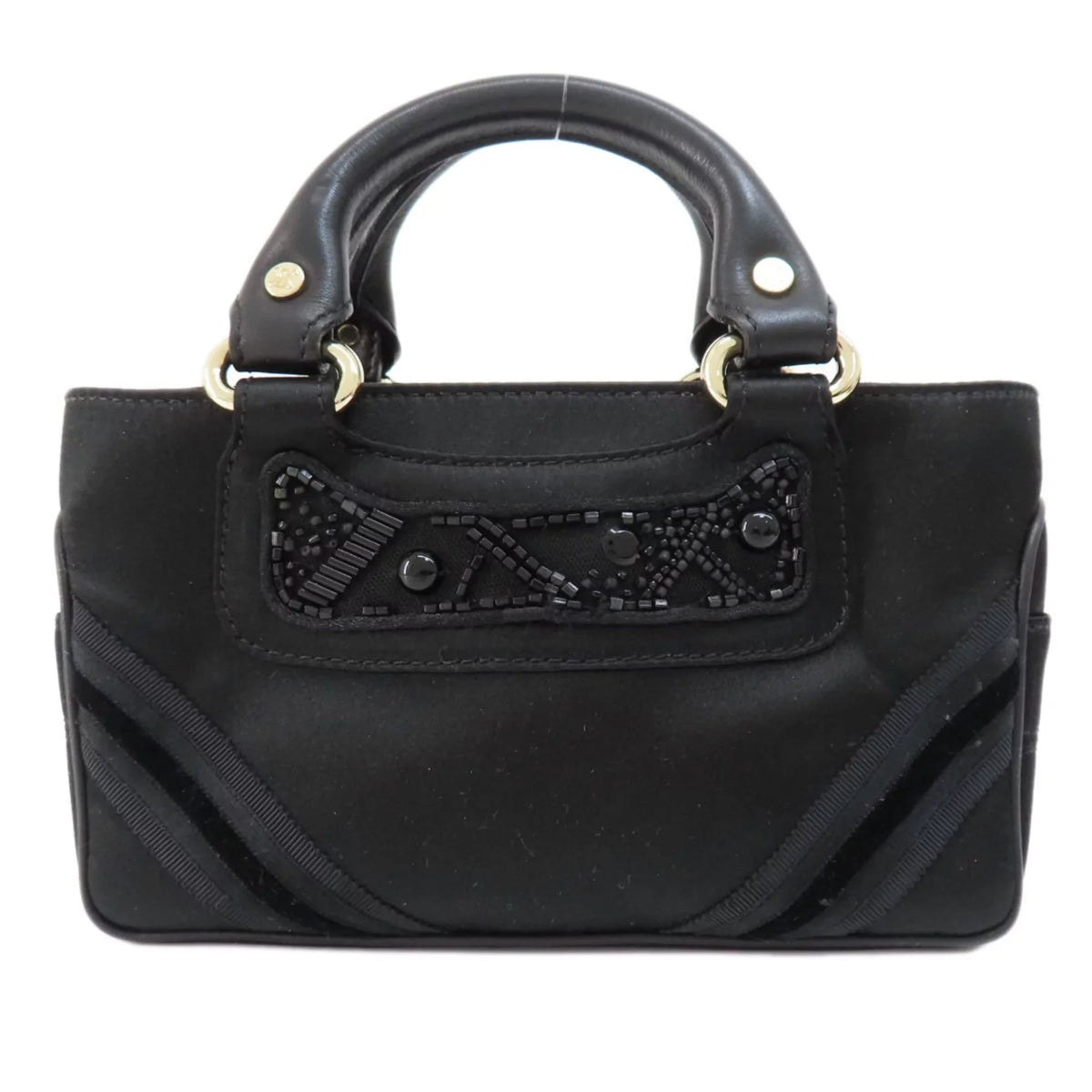 Celine satin CELINE Pre-Owned (Good) ladies handbag bag boogie