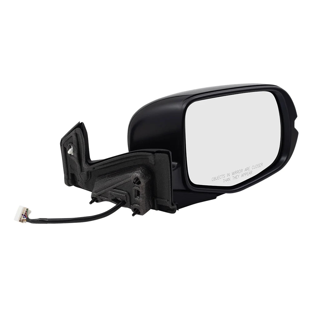 Heat-Signal-Memory Assembly Black Brock Door Dimming-Side View Mirror Power Auto To Without Match Aftermarket Paint Manual Passenger Replacement With Camera Folding Right