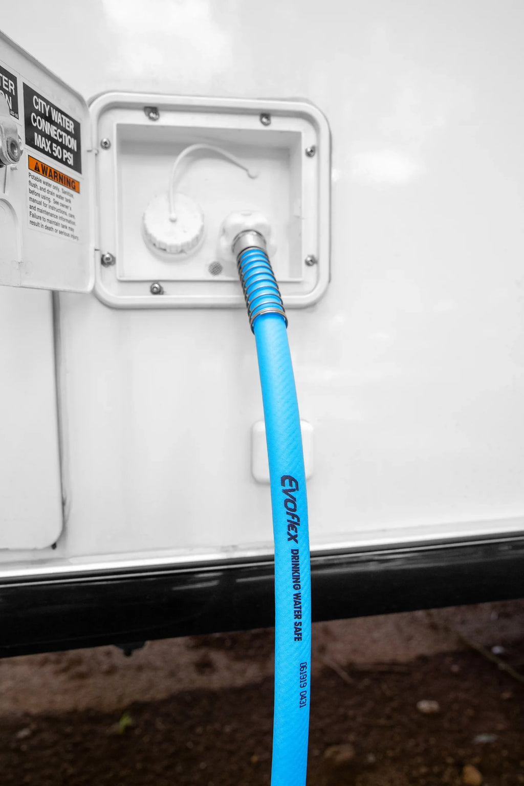 50-Foot Phthalate-Free, | Drinking Camper/RV Lead-Free, or Blue BPA-Free, EvoFlex Hose (22793) Water Camco