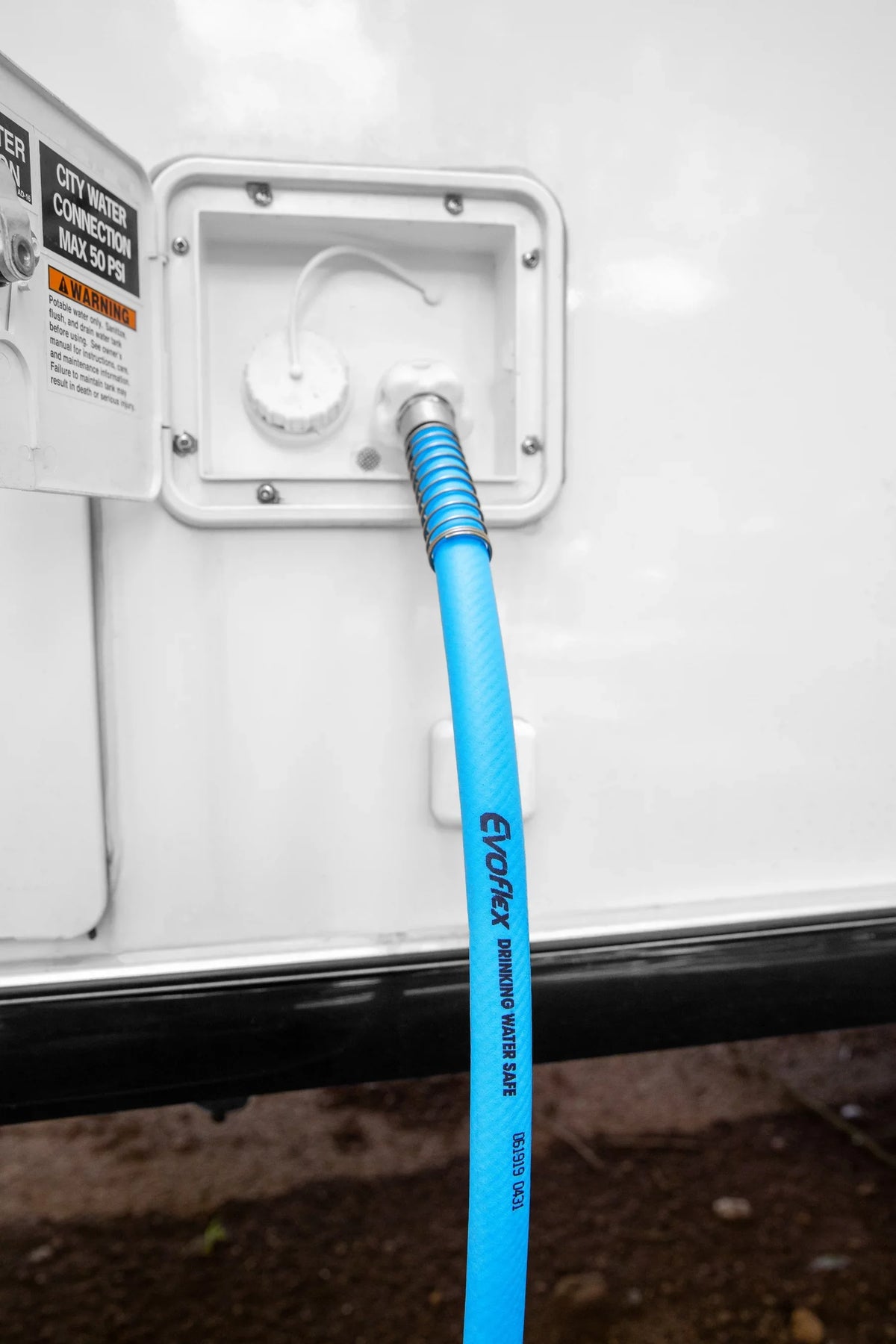 50-Foot Phthalate-Free, | Drinking Camper/RV Lead-Free, or Blue BPA-Free, EvoFlex Hose (22793) Water Camco