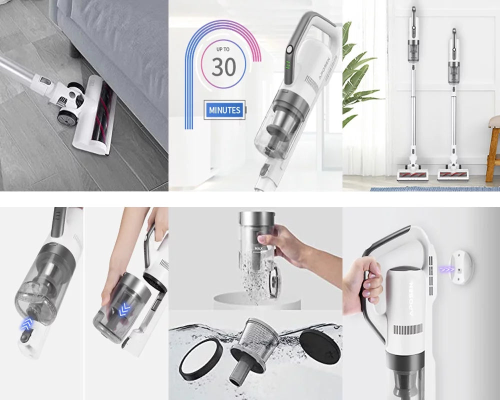 Cleaner Stick - Carpet, Cordless Hair for Vacuum Hard H21 Vacuum Pet 4-in-1 Floors, Lightweight