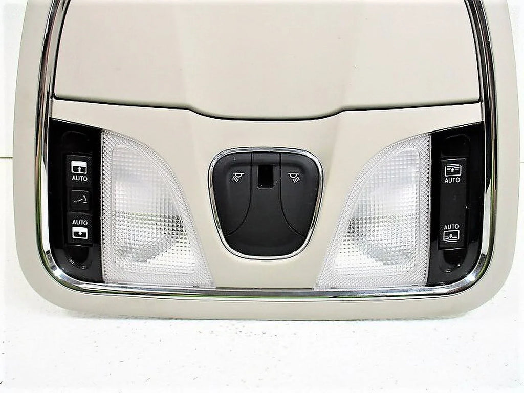 Console Overhead Sunroof OEM (Good) Jeep 2014-2018 LKQ Pre-Owned Gray Lamp Cherokee