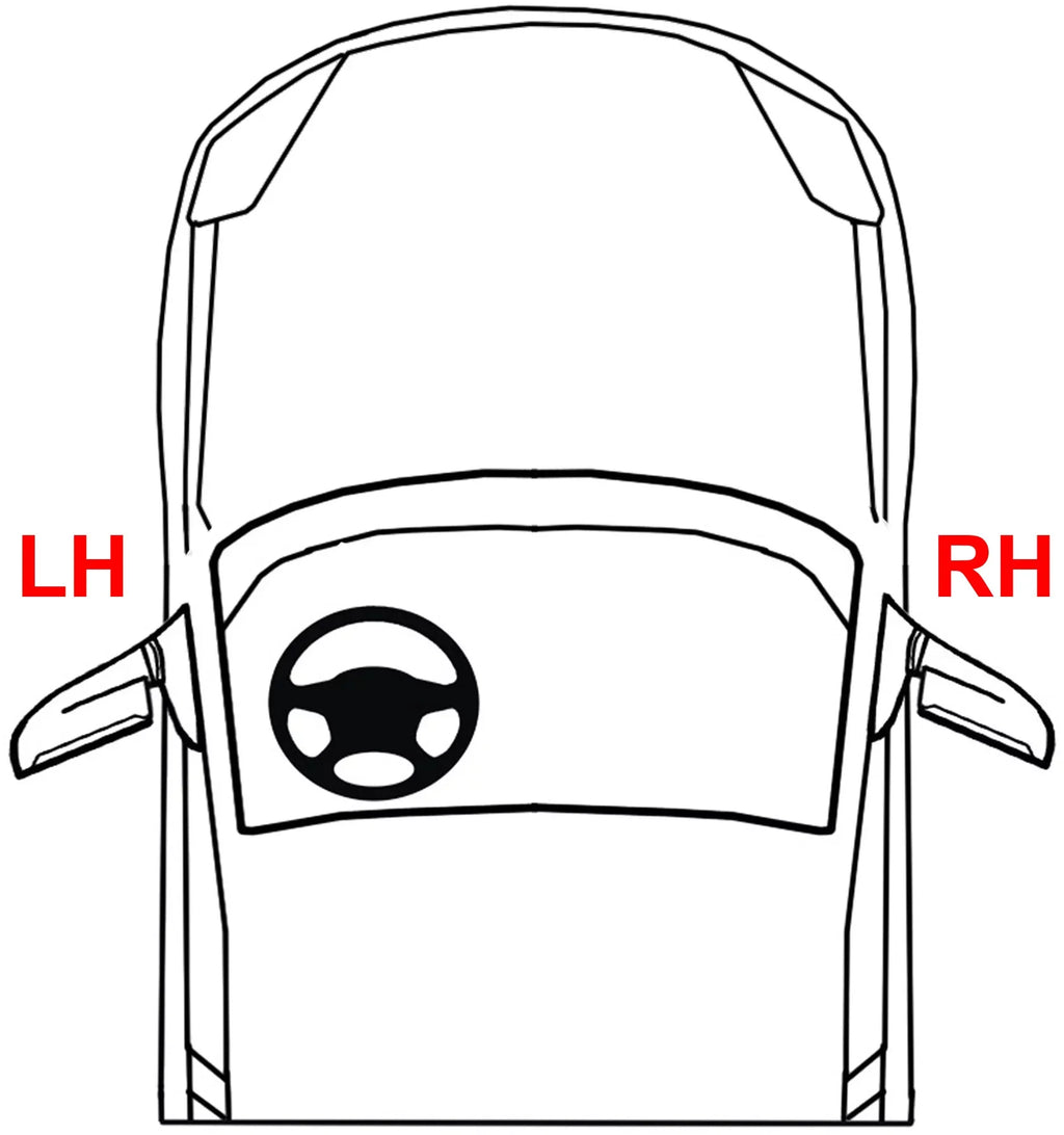 Mirror Side Right Paintable Altima Kool-Vue Compatible 2007-2012 Passenger With Nissan