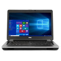 Computer, Windows Home i5 Hard 4GB Bit, Dual Gen E6440 4, (Used) 500GB Core Drive, 10 Screen GHz RAM, 64 SATA DDR3 Intel Latitude Laptop 2.60 Dell 14"