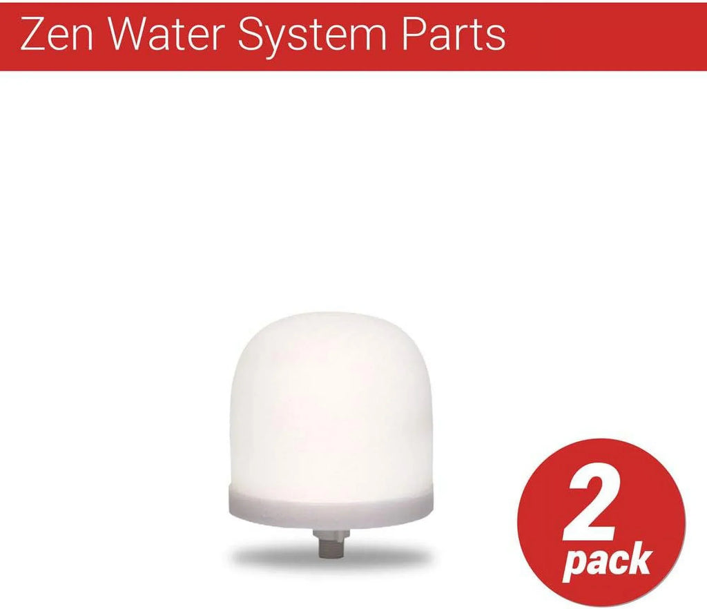 Counter Top 2) Replacement Replacement Ceramic System Water Water Micron Dome (Pack 1 Of 0.5 To Filter