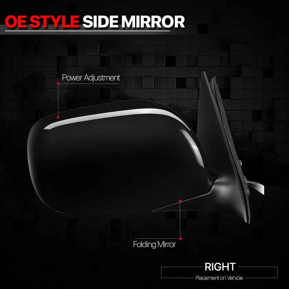 View Foldable For Door LS430 Mirror 03 Power Passenger 04 Lexus Door Operated 05 2001-2006 Espejos Rear Side Right 02