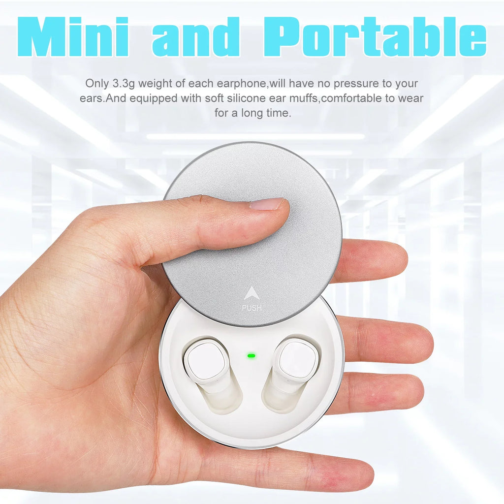 For Touch Built-in Wireless with Mic Earphones IPX5 in-Ear Earbuds Wireless UrbanX XZ1 True Sports Waterproof Bass 5.0 Control Deep Headphones Earbuds Mic X7 Bluetooth Xperia Sony