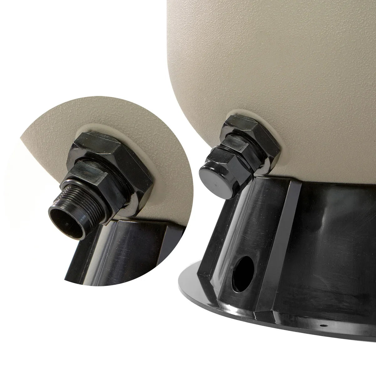 XtremepowerUS Gallons, Pressure 19", Sand degree 24,000 Water, 360 System of Gray valve Filter rotation